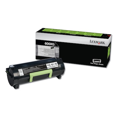 Lexmark 60F0X0G (600XG) Return Program Extra High-Yield Toner, Black (RG1309)