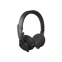 Logitech Zone Wireless Bluetooth Headset For Microsoft Teams Noise Canceling Stereo, Over-the-Head,