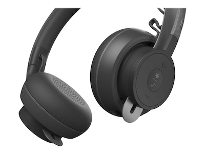 Logitech Zone Wireless Bluetooth Headset For Microsoft Teams Noise Canceling Stereo, Over-the-Head, Black (981000853)