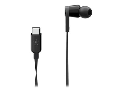 Belkin ROCKSTAR Stereo Headset, Black (G3H0002BTBLK)