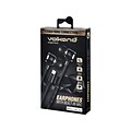 Volkano Jonagold Series Stereo Earphones, Black (VK-1001-BK)