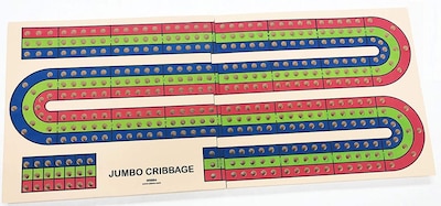 S&S Jumbo Foam Cribbage Board, 14-5/8 X 34 (W9994)