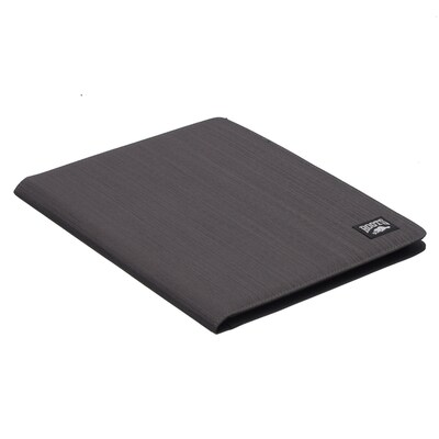 ROOTS Executive Nylon Padfolio with Zipper Closure, Dark Gray (RQ772-982)