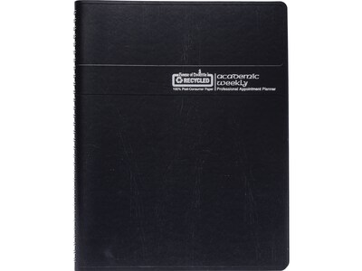 2021-2022 House of Doolittle 8.5 x 11 Academic Appointment Book, Professional, Black (257202-22)