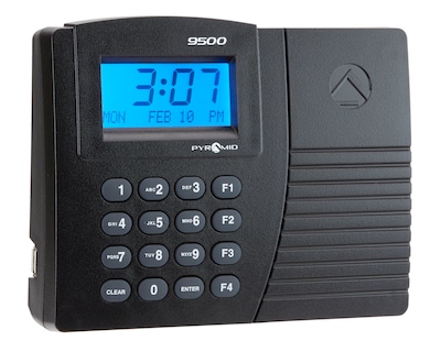 Pyramid TimeTrax Elite Series, Automated Proximity Time Clock System, Ethernet, Silver/Black, (TTPROXEK)