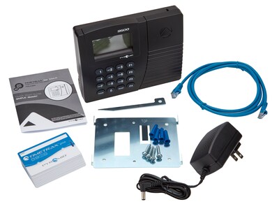 Pyramid TimeTrax Elite Series, Automated Proximity Time Clock System, Ethernet, Silver/Black, (TTPROXEK)