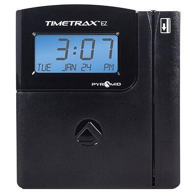 Pyramid TimeTrax EZ Swipe Terminal Time Clock System, Black (TTEZEK)