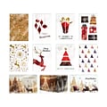 Better Office Christmas Cards with Envelopes, 6 x 4, Assorted Colors, 100/Pack (64590)