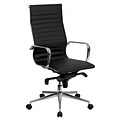 Flash Furniture LeatherSoft Executive Chair, Gray/Black (BT-9826H-BK-GG)
