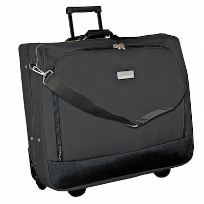 Geoffrey Beene 22 Garment Bag, 2-Wheeled, Black (GB280-42)