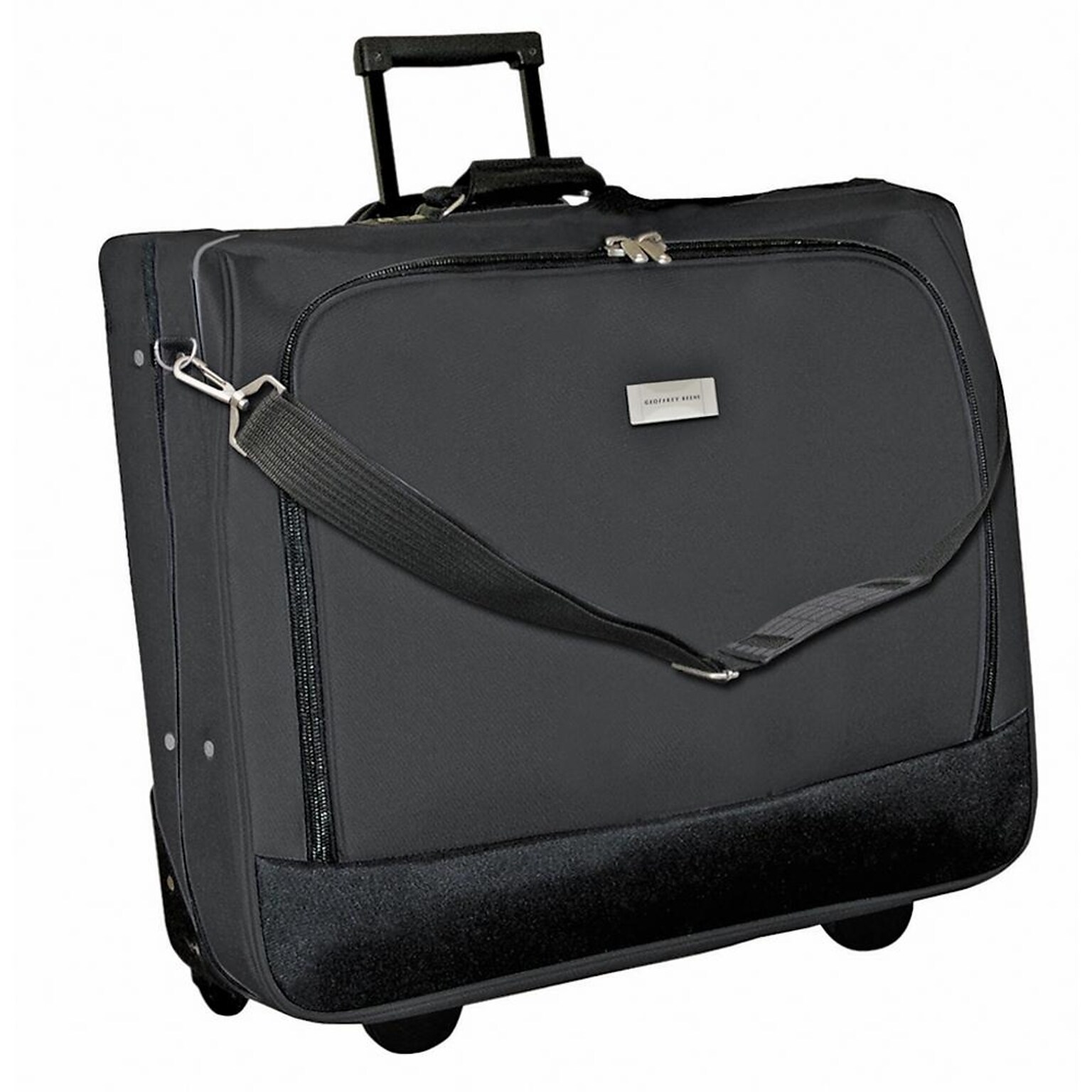 Geoffrey Beene 22 Garment Bag, 2-Wheeled, Black (GB280-42)
