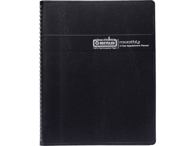 2022-2023 House of Doolittle 8.5 x 11 Monthly Planner,  Black (262002-22)