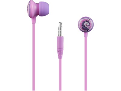 Volkano Kids Unicorn Series Stereo Headphones, Purple (VK-1150-GU-FR)