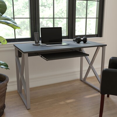 Flash Furniture Flash Furniture 48W Computer Desk, Black (NANWK004)