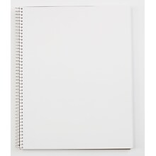 Bienfang 11 x 14 Wire Bound Sketch Pad, 100 Sheets/Pad (R237130)