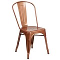 Copper Metal Indoor-Outdoor Stackable Chair [ET-3534-POC-GG]