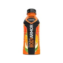 BodyArmor SuperDrink Orange Mango Sports Drink, 16 Oz. Bottle, 12/Pack (100002-1.4)