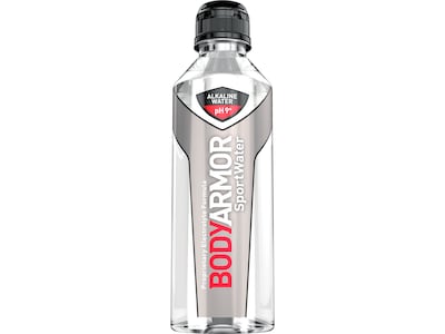 BodyArmor SportWater Alkaline Water, 23.67 Fl. Oz., 24/Pack (100701-1.0)