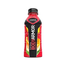 BodyArmor SuperDrink Fruit Punch Sports Drink, 16 oz. Bottles, 12/Pack (100006-1.4)