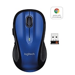 Logitech M510 910-002533 Wireless Laser Mouse, Blue
