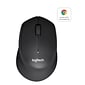 Logitech M330 Silent Plus Wireless Optical USB Mouse, Black (910-004905)