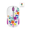 Logitech Design Collection 910-005839 Wireless Optical Mouse, Spring Meadow