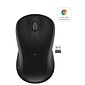 Logitech M310 Wireless Ambidextrous Optical Mouse, Black (910-004277)