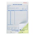 Rediform Receiving Record Book, 5 1/2 x 7 7/8, 2 Parts, White/Yellow (RED2L259)