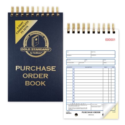 Gold Standard Purchase Order Book (1L149)