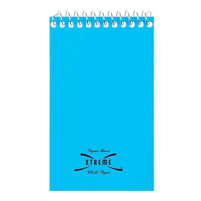 Xtreme Memo Pad, 3" x 5", Narrow Ruled, Assorted Colors, 60 Sheets/Pad (31120)