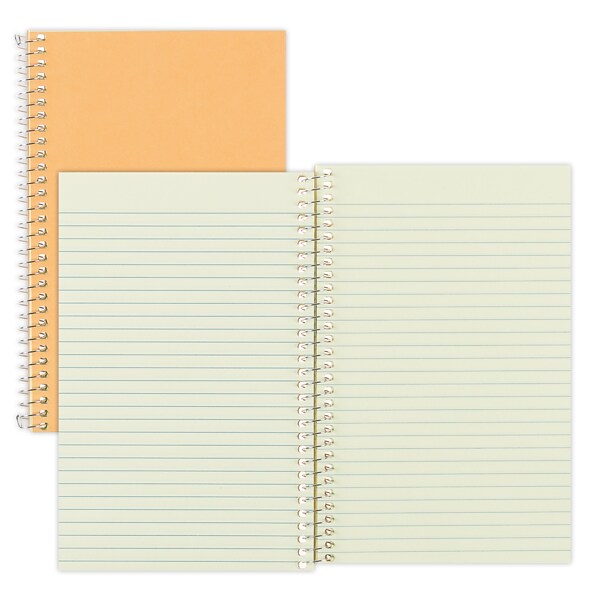 National Brand 1-Subject Notebook, 7.75 x 5, Narrow Ruled, 80 Sheets, Brown (33002)