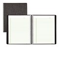 Blueline EcoLogix Professional Notebook, 7.13 x 8.88, College Ruled, 80 Sheets, Black (A9SE.BLK)