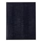 Blueline Executive and Journals 1-Subject Professional Notebooks, 8.5" x 11", College Ruled, 75 Sheets, Black (REDA1082)