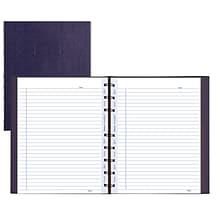 Blueline MiracleBind Notebook, College/Margin, 9-1/4 x 7, 75 Sheets, Purple (REDAF915086)