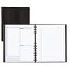 Blueline NotePro 8.5W x 10.75H Daily Planner, Black (A30C.81)