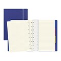 Filofax A5 4-Subject Professional Notebook, 8 1/4 x 5 13/16, College Ruled, 56 Sheets, Blue (B115009U)