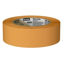Scotch® Heavy Duty 1.41 x 60.1 yds. Masking Tape, Orange (2020+-36AP)