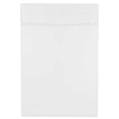 JAM Paper® 6 x 9 Open End Catalog Envelopes with Peel and Seal Closure, White, 25/Pack (356828777A)