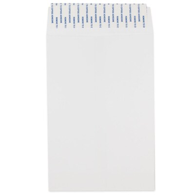 JAM Paper® 6 x 9 Open End Catalog Envelopes with Peel and Seal Closure, White, 25/Pack (356828777A)