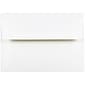JAM Paper A6 Strathmore Invitation Envelopes, 4.75 x 6.5, Bright White Wove, 25/Pack (STTW661)