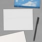 JAM Paper A7 Strathmore Invitation Envelopes, 5.25 x 7.25, Bright White Wove, 50/Pack (STTW711I)