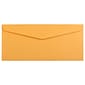JAM Paper #10 Business Envelope, 4 1/8" x 9 1/2", Brown Kraft, 50/Pack (3984I)
