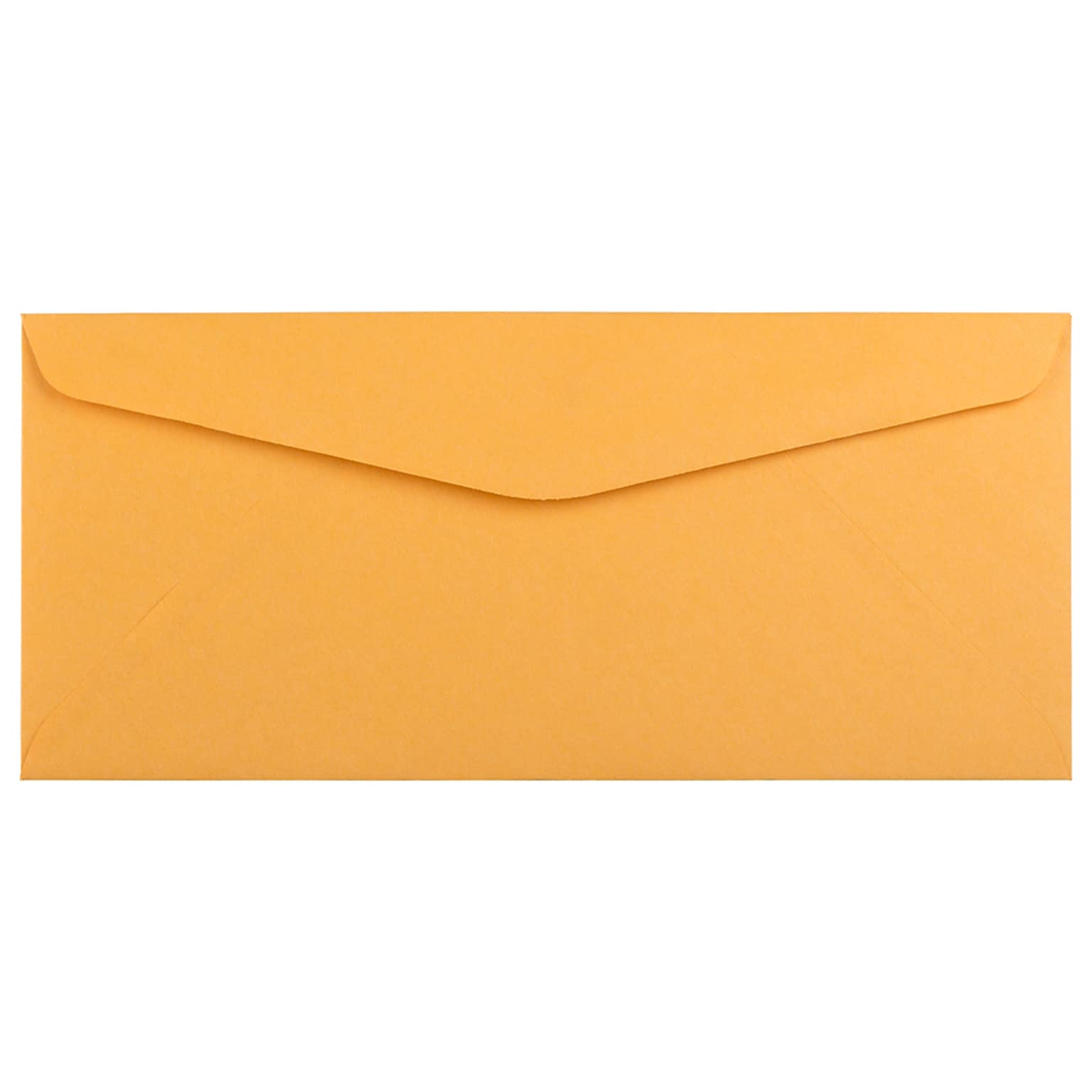 JAM Paper #10 Business Envelope, 4 1/8 x 9 1/2, Brown Kraft, 50/Pack (3984I)