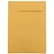 JAM Paper Gummed Catalog Envelope, 5 1/2 x 7 1/2, Brown Kraft, 100/Pack (4101C)