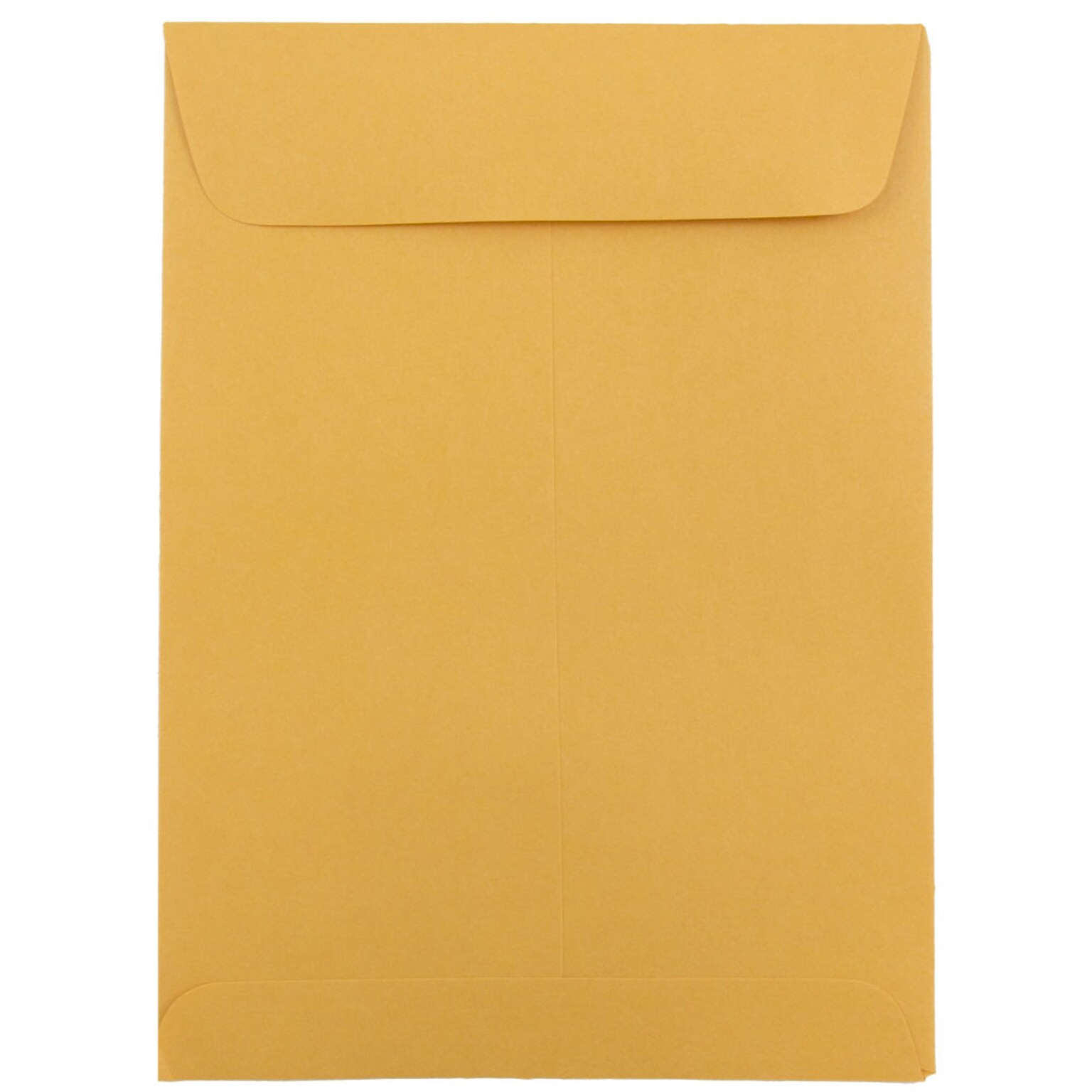 JAM Paper 5.5 x 7.5 Open End Catalog Envelopes, Brown Kraft Manila, 50/Pack (4101i)