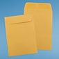 JAM Paper 5.5 x 7.5 Open End Catalog Envelopes, Brown Kraft Manila, 50/Pack (4101i)