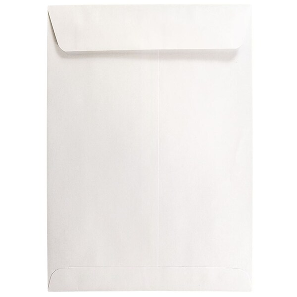 JAM Paper 7.5 x 10.5 Open End Catalog Envelopes White 4120A