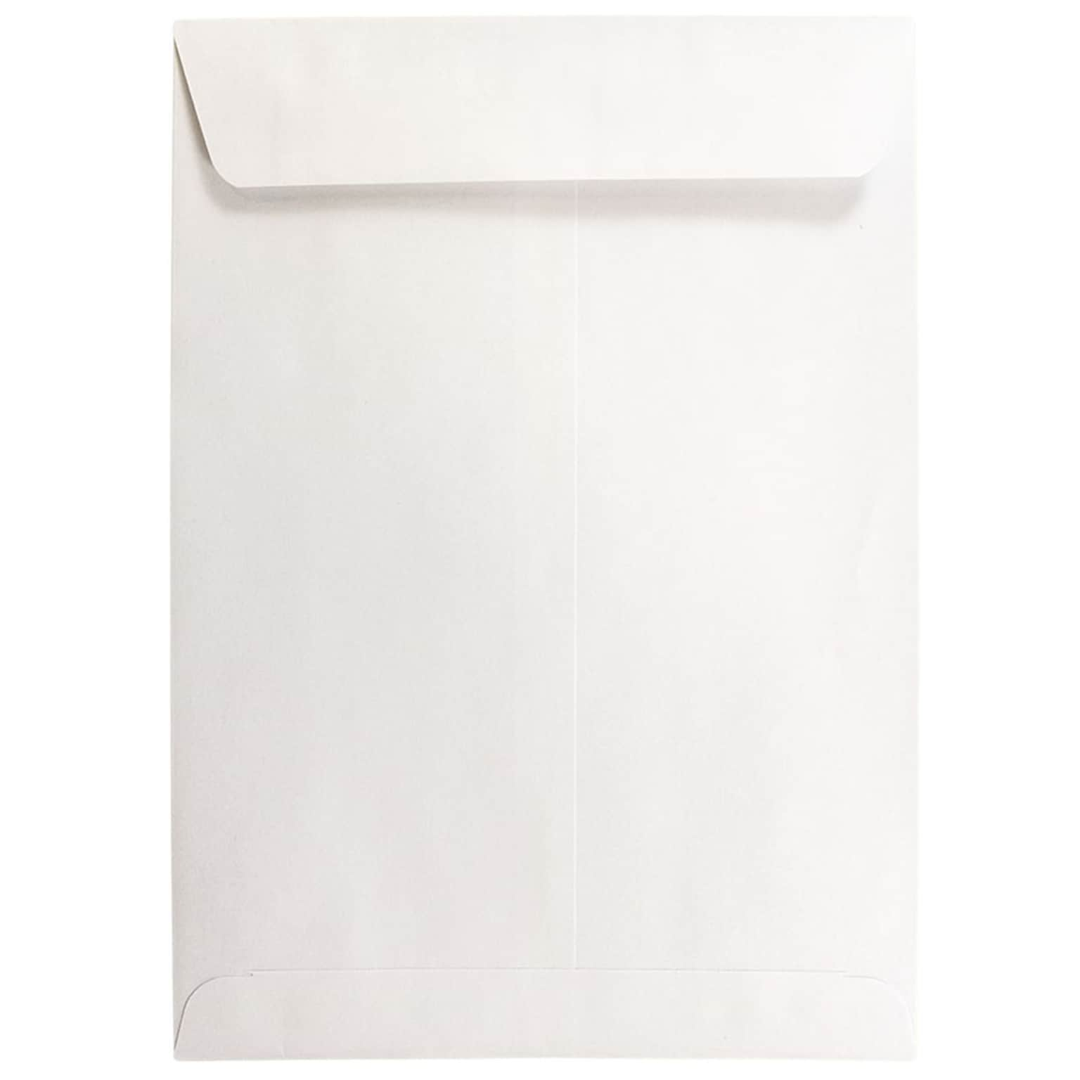 JAM Paper 7.5 x 10.5 Open End Catalog Envelopes, White, 50/Pack (4120H)