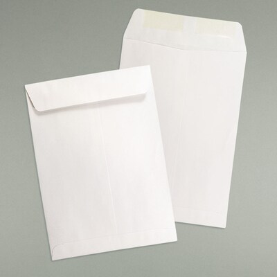 JAM Paper® 7.5 x 10.5 Open End Catalog Envelopes, White, Bulk 500/Box (4120I)