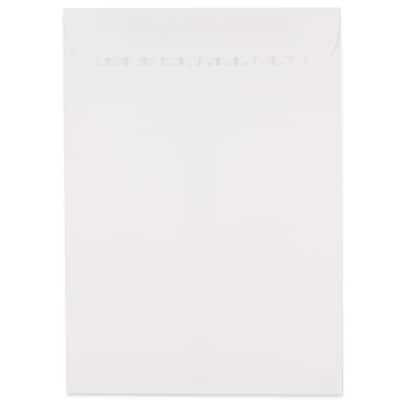 JAM Paper Peel & Seal Open End Open End Catalog Envelope, 7 1/2 x 10 1/2, White, 500/Pack (3568287